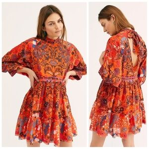 Free People Nouveau Floral Dress